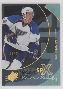 2010-11 SPx Rookie Spectrum /25 Nikita Nikitin #125 Rookie RC