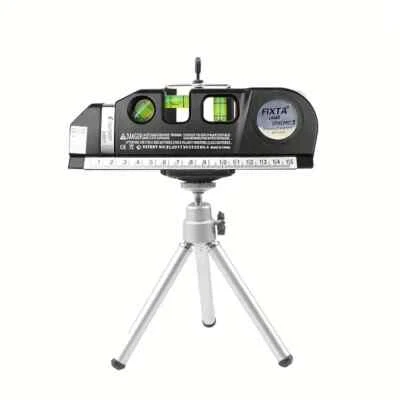 Ultra-Precision Laser Level Kit with Cross-Line & Beam, 8ft Tape Measure - Image 1 of 4