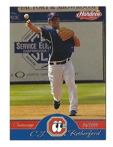 2013 Chattanooga Lookouts C.J. Retherford