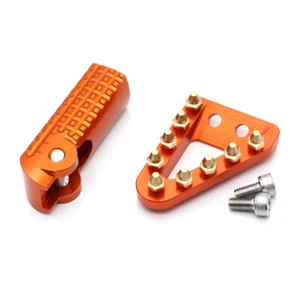 Motorcycle Orang Brake Pedal Step Plate Gear Shifter Shift Lever Tip For KTN 125 - Imagen 1 de 6
