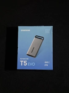 SAMSUNG T5 EVO 2TB Portable SSD MU-PM2T0G - Afbeelding 1 van 2
