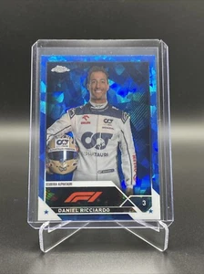2023 Topps Chrome Formula 1 F1 Sapphire Daniel Ricciardo Portrait #69 - Picture 1 of 2