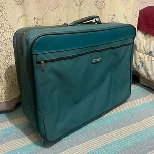 Samsonite: maleta verde vintage compinches - Imagen 1 de 7