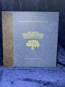Franklin Mint "The Greatest Country Music Recordings of All Time" 2 LP 11-12 - Picture 1 of 17