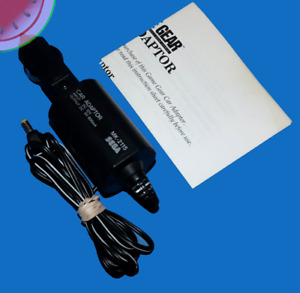 TESTED GAME GEAR Power Supply DC CAR CHARGER/Manual Adapter Genuine SEGA MK-2115