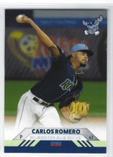 2022 Wilmington Blue Rocks (High A-Washington Nationals) Carlos Romero