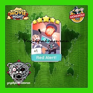 Mono_poli_Vai! - ALLARME ROSSO! - Adesivo 5 Stelle - Album Notte Film - Consegna Rapida - Foto 1 di 1