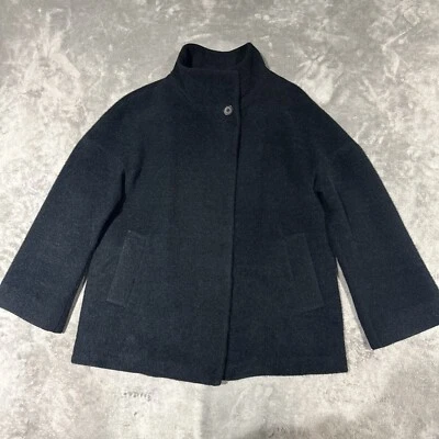 Hilary Radley Suri Alpaca Wool Jacket Women's Size 12 Green - Image 1 of 4