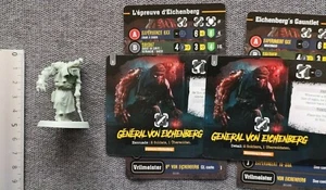GENERAL VON EICHENBERG MINIATURE+CARDS (FR+ ENG)/WEIRD WW2/REICHBUSTERS G335 - Imagen 1 de 1