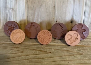 Rycraft Plätzchen Stempel Sorte 7er Set Vintage Backen Weihnachten Feiertage Trauben - Bild 1 von 12