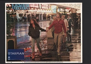 Jeff Bridges - signed Autogramm Lobby Card - Starman - Bild 1 von 1