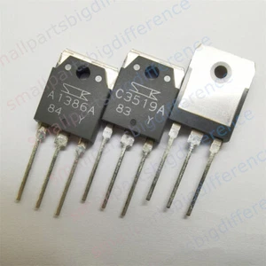 1/5/10/50 pares 2SA1386A 2SC3519A A1386A C3519A NUEVO Original Sanken TO-3P - Imagen 1 de 29