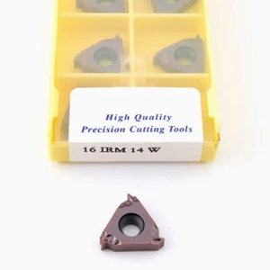 10P 16IRM 14W CNC Lathe Carbide Threading Insert 16 IRM For Threading Boring Bar - Bild 1 von 4