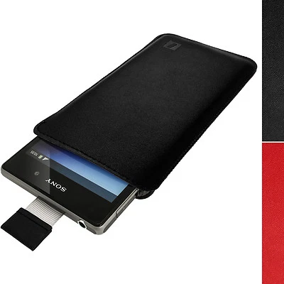 Étui Housse Pochette Case Cover Cuir pour Sony Xperia Z1 C6902/L39h Smartphone - Imagen 1 de 4