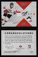 2006 In the Game-Used International Ice Signature Series Silver /10 John Tavares