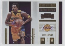 2017-18 Panini Contenders Hall of Fame Contenders Kobe Bryant #4 HOF