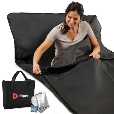 LifePro RejuvaWrap Infrared Sauna Blanket for Detox & Relaxation – Available ... - Image 1 of 4