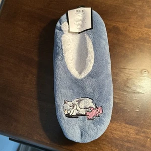 VERA BRADLEY Soft Fleece Cozy Life Slippers Cat's Meow Large 9-10 NWT - Picture 1 of 7