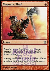 Magnetic Theft 1x FOIL 5DN MTG Fifth Dawn Uncommon MINT red - Picture 1 of 1