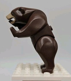 LEGO&reg; Dark Brown Bear Minifigure from 4438 4440 98295c01pb02 mf54