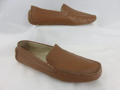 Bacco Bucci Devers Mens Brown Casual Leather Shoes Loafers Moccasins Size 14D - Image 1 of 4