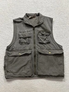 Vintage Eastern Mountain Angelweste Herren Medium Full Zip Canvas EMS - Bild 1 von 9