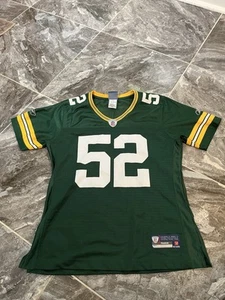 Maglia da donna Reebok NFL Green Bay Packers Clay Mathews taglia media #52 - Foto 1 di 7