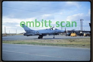 Original Slide, USAF North American F-100D Super Sabre in Germany, 1960s - Picture 1 of 1