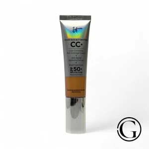 IT cosmetics Your Skin But Better CC+ Full Coverage Cream -1.08oz Rich - Picture 1 of 2