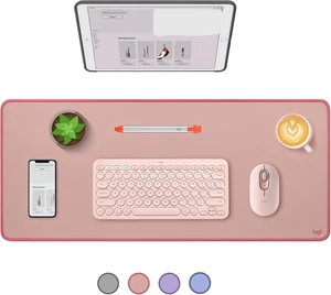 Logitech - Desk Mat Studio Series Extended Mouse Pad with Spill-resistant Dur... - Afbeelding 1 van 9