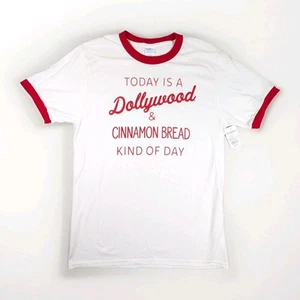 Dollywood M Vergnügungspark Zimt Brot T-Shirt Dolly Parton Souvenir Klingel - Bild 1 von 8