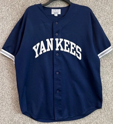 Camiseta deportiva de béisbol vintage Starter MLB para hombre grande de los New York Yankees David Cone Foto 1 de 4