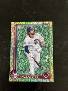 2025 Topps Series 1- Dansby Swanson Easter Egg Holiday Foil #303 - Picture 1 of 3