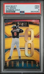 2023 Select Cal Ripken - Numbers Gold Prizm 05/10 PSA 9 - Picture 1 of 3