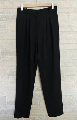 Pantalones a medida IRO Paris negros cintura alta DETA talla US 4, FR 36/SM Foto 1 de 4