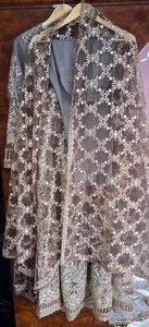 Pakistani Asian Designer Suit Ramsha Collection Wedding Or Party maxi Dress - Picture 1 of 5