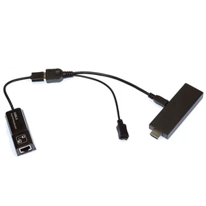 LAN Ethernet Adapter For AMAZON Fire Stick TV 3 Streaming Reduce Plug And Play - Afbeelding 1 van 9
