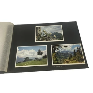 Vintage German Scrapbook Pages Maulbronn Alpspitze Garmisch Color Photos Lot - Picture 1 of 10