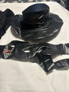 Vintage Child's ZORO Costume...Hat, Mask and Cape small 6-8 - Picture 1 of 4