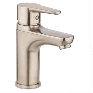 2 Pfister Pfirst Modern Single Handle Bathroom Faucet Brushed Nickel LG142-060K - Picture 1 of 5