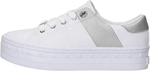 GUESS Bustin Womens White Trainers Fl8busfal12 - Picture 1 of 3