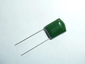 Condensadores de película de Mylar radiales 500 piezas 630 V 0,033 uF 33nF 33000pF 2J333J ± 5 % - Imagen 1 de 1
