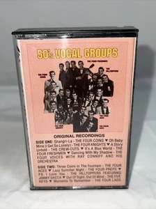 50s Vocal Groups 1988 CBS Cassette Tape Four Coins, Four Freshman Good Condition - Picture 1 of 8