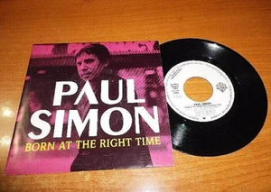PAUL SIMON Born at the right time 7" SPAIN PROMO SINGLE SIMON & GARFUNKEL RARE - Picture 1 of 2
