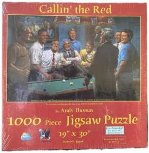 SunsOut Puzzle; Callin' the Red von Andy Thomas; 1000 Teile - Bild 1 von 1