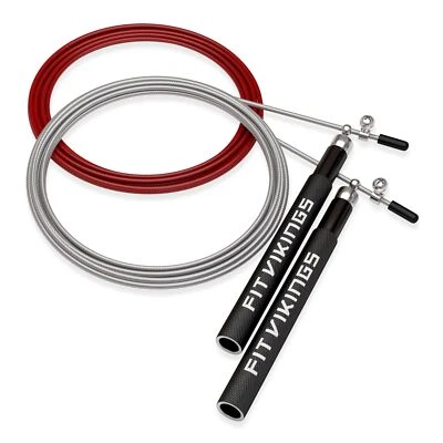 Speed Springseil – verstellbar und leicht – Beste für Crossfit Boxen MMA Fitn... - Bild 1 von 4