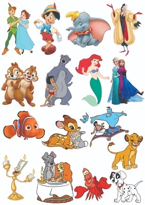 Disney Wall/Window Stickers (A5-A0) - Image 1 of 4