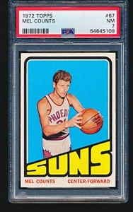 1972 Topps MEL COUNTS #67 PSA 7 - Picture 1 of 2