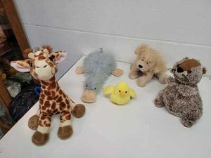 5 ganz webkinz stuffed animals / sn2503 R4