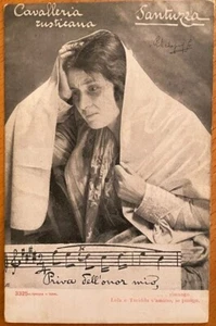 OPERA, Santuzza, Singer Cavalleria Rusticana; Composer Mascagni; c.1902 - Picture 1 of 2
